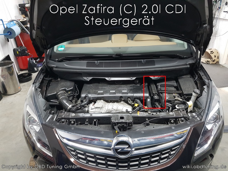 Opel zafira obd