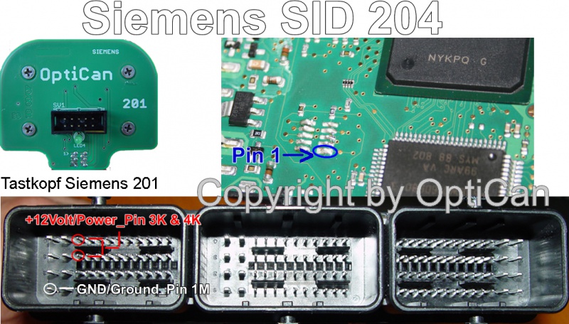 Подключение sid206 на столе